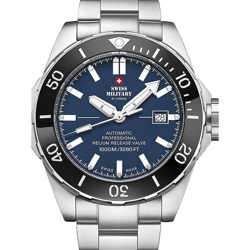 Swiss Military by Chrono Swiss Military SMA34092.02 automatic Diver 45mm 100ATM