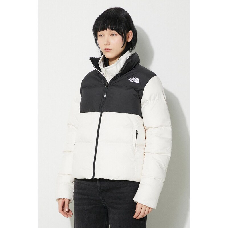 The North Face rövid kabát W Saikuru Jacket női, bézs, téli, NF0A853NQLI1