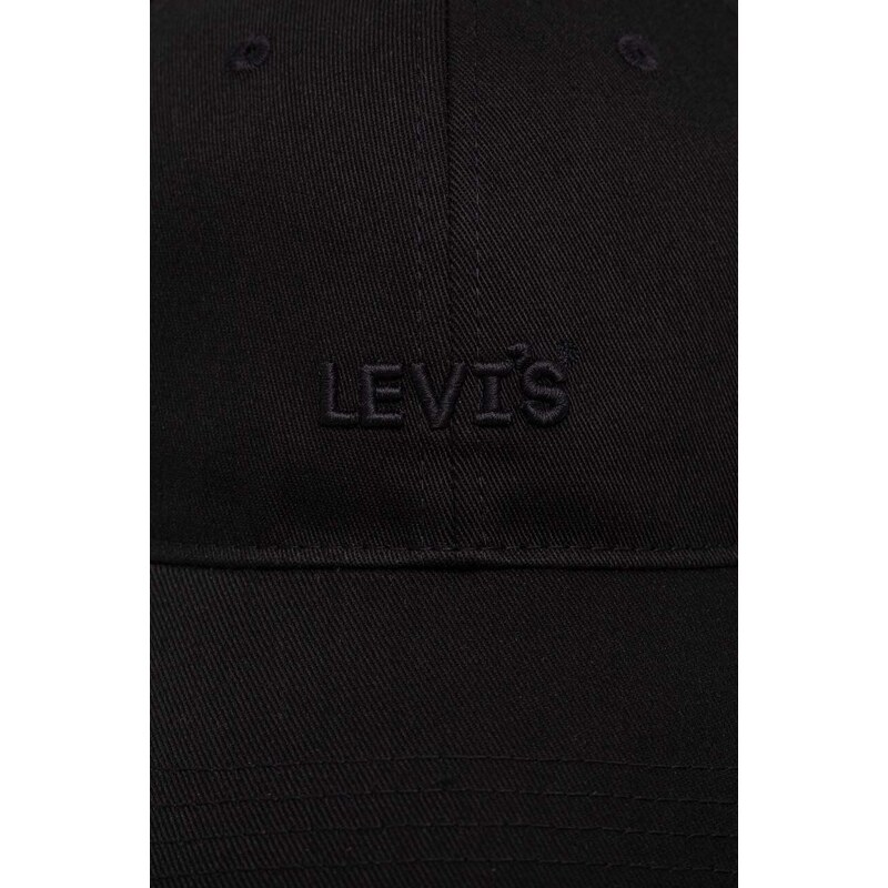 Levi's baseball sapka fekete, nyomott mintás
