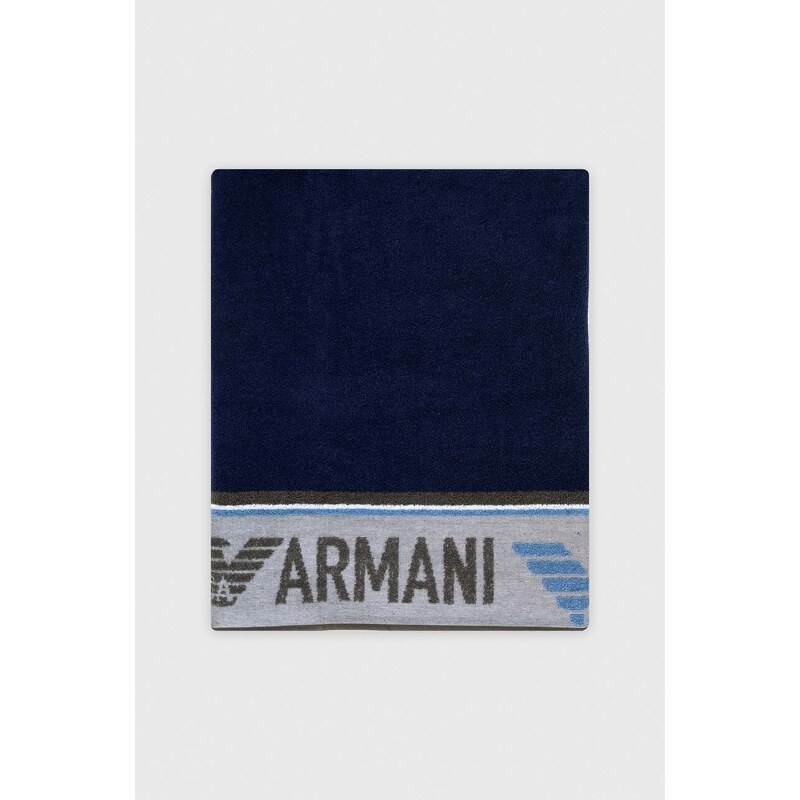 Emporio Armani Underwear törölköző sötétkék