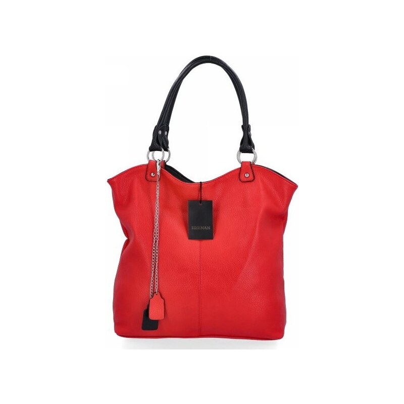 Női Táská shopper bag Hernan piros HB0150