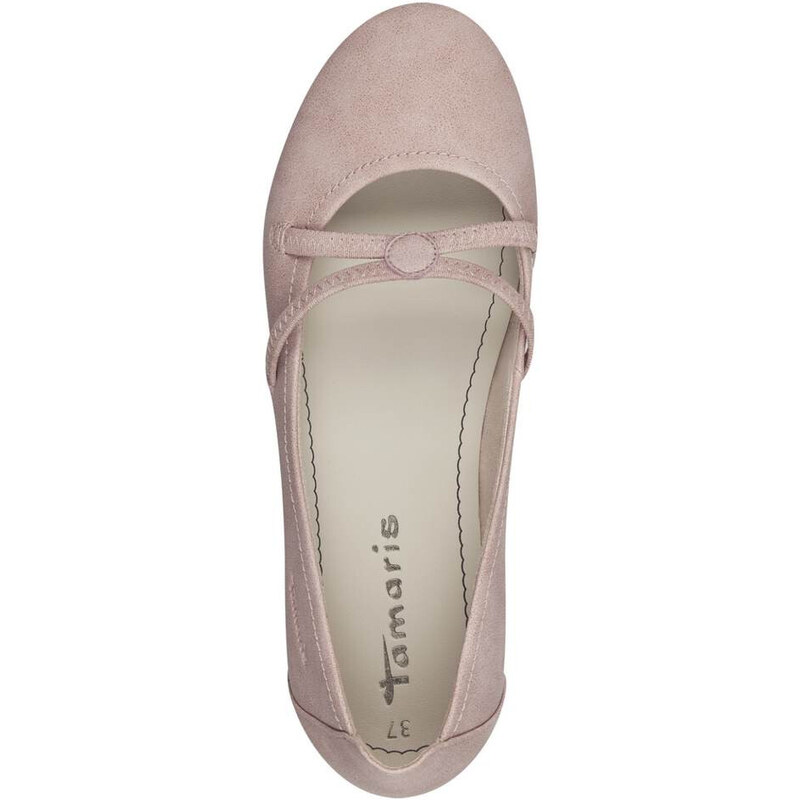 Tamaris női balerina cipő - rózsaszín