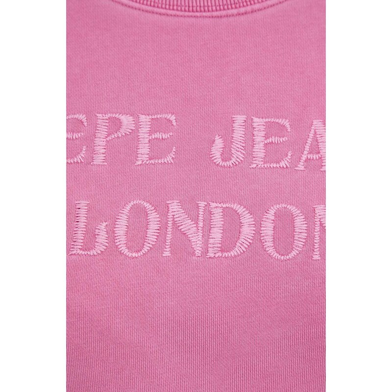 Pepe Jeans felső rózsaszín, női, nyomott mintás