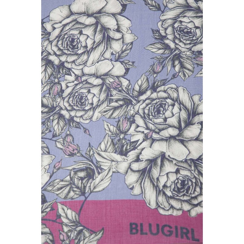 Blugirl Blumarine sál lila, női, mintás