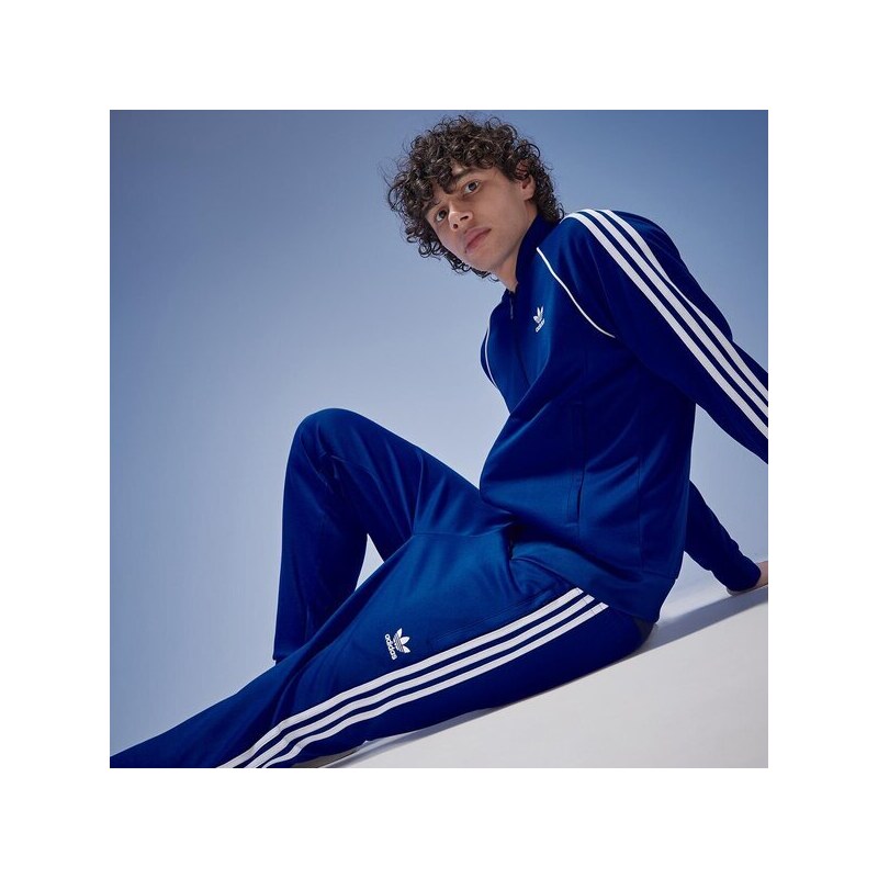 Adidas Nadrág Sst Tp Originals Poly Core Férfi Ruhák Melegítőnadrágok és joggerek IZ0032 Kék