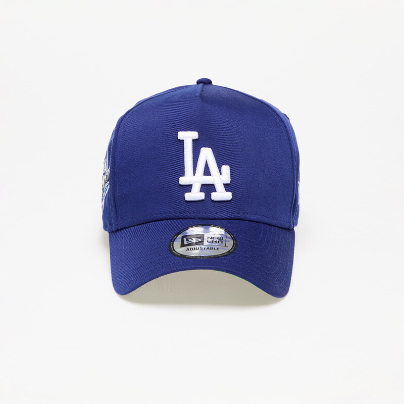 Sapka New Era Los Angeles Dodgers World Series Patch 9FORTY E-Frame Adjustable Cap Dark Royal