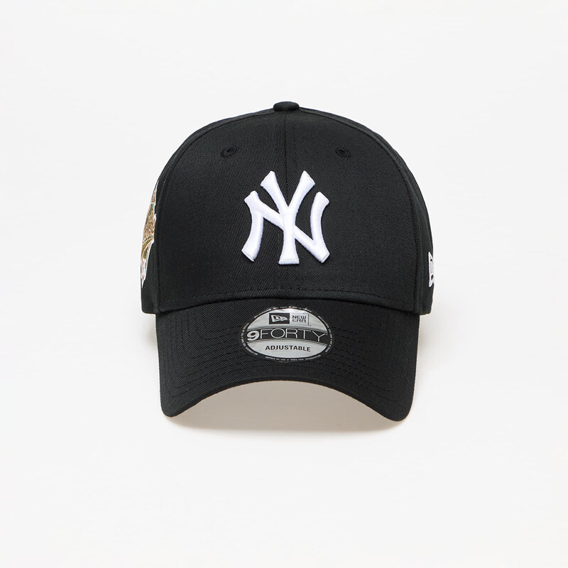 Sapka New Era New York Yankees World Series Patch 9FORTY Adjustable Cap Black