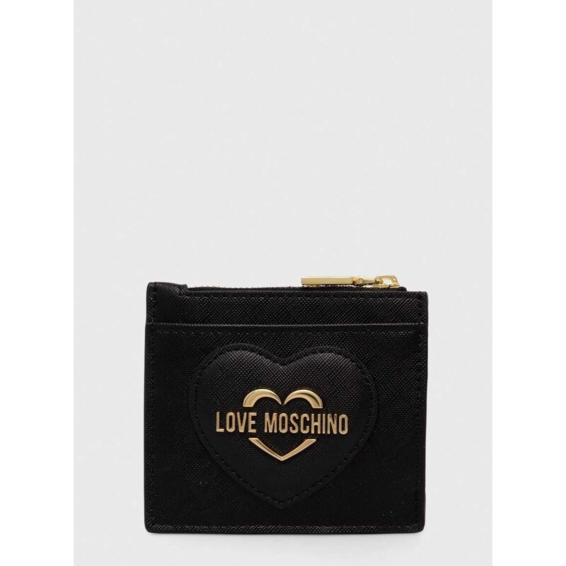Love Moschino pénztárca fekete, női