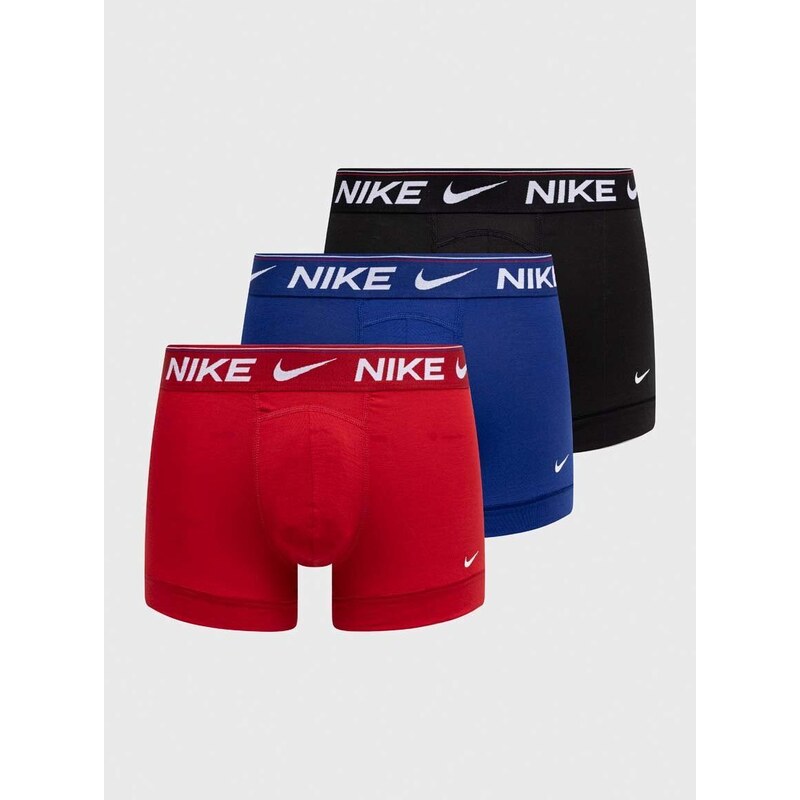 Nike boxeralsó 3 db piros, férfi