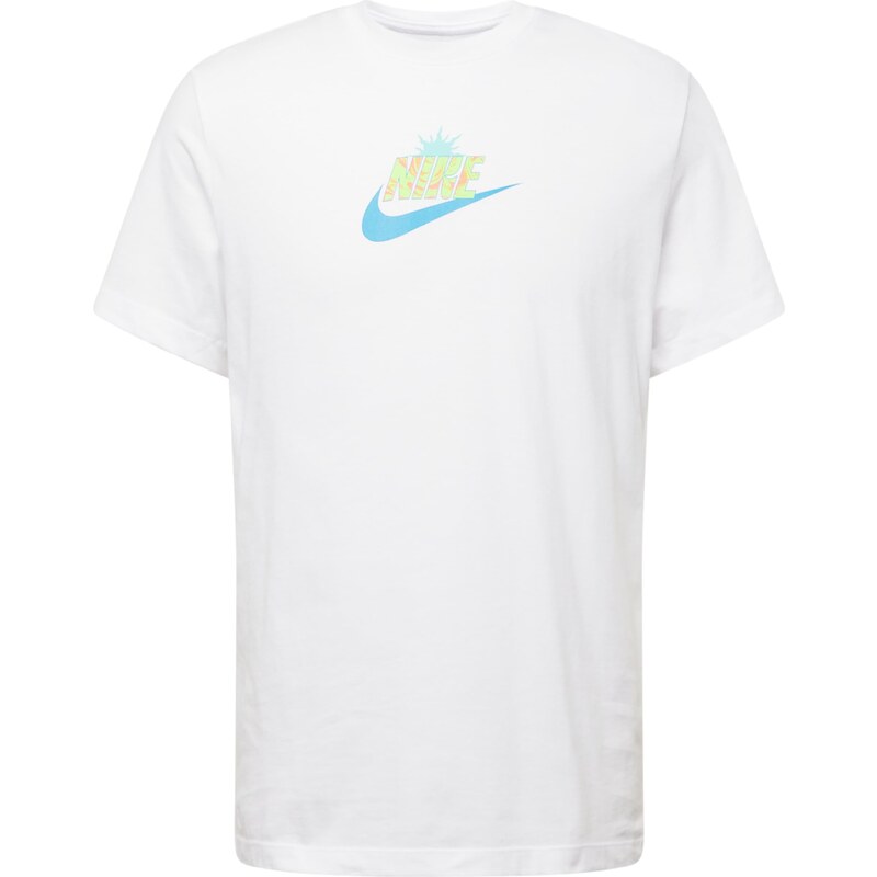 Nike Sportswear Póló 'SPRING BREAK SUN' türkiz / azúr / világoszöld / fehér