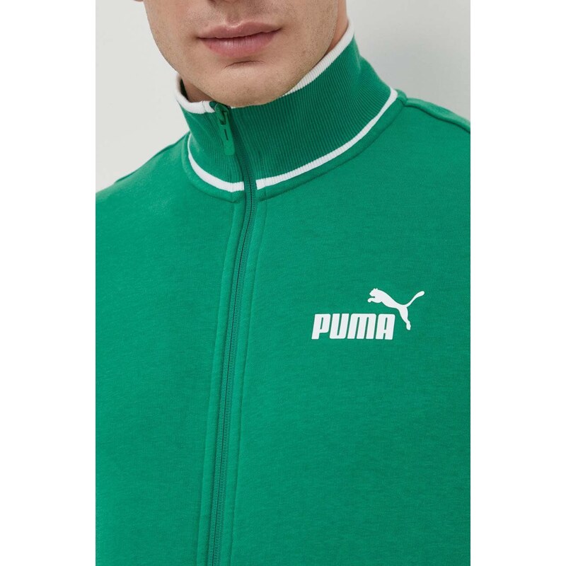 Puma melegítő szett zöld, férfi, 675234
