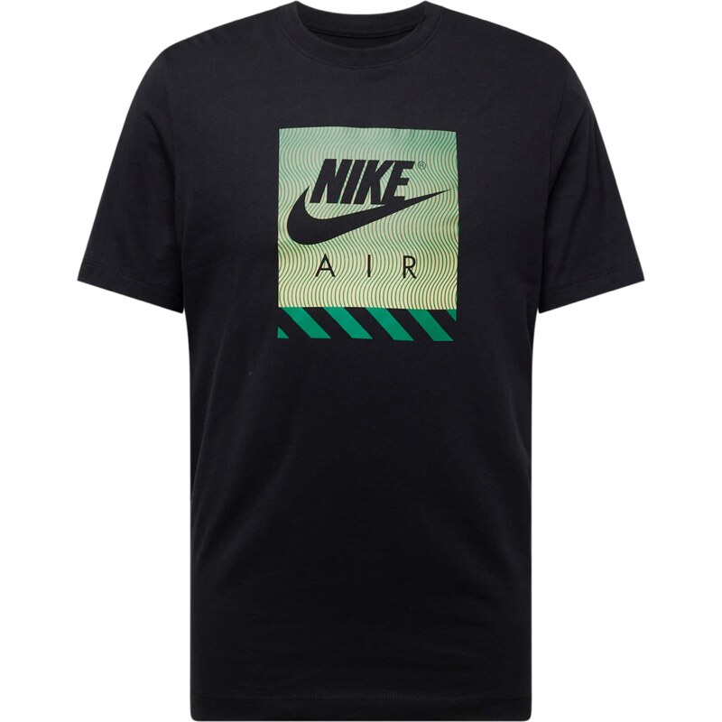 Nike Sportswear Póló 'CONNECT' menta / fekete