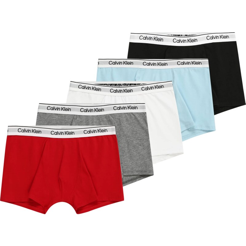 Calvin Klein Underwear Alsónadrág világoskék / szürke / piros / fekete / fehér