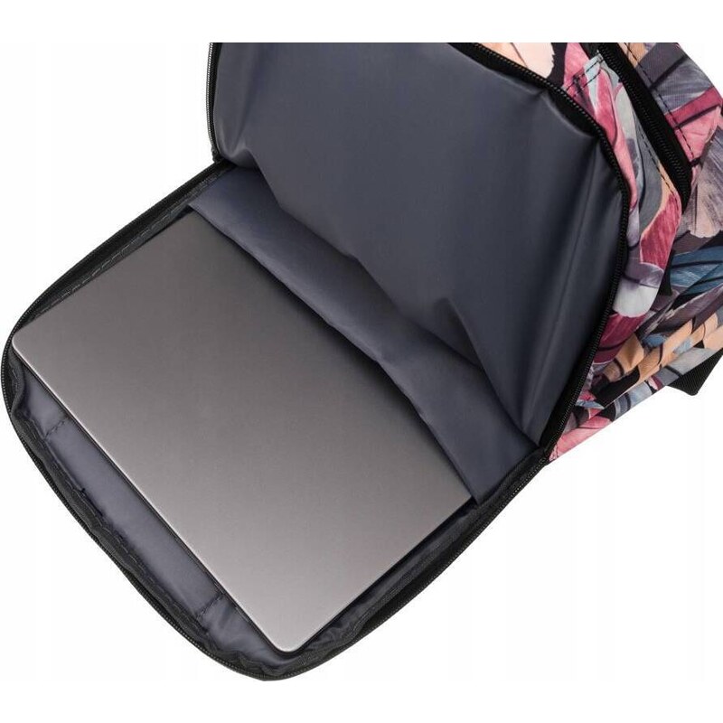 Peterson színes mintás hátizsák laptop zsebbel PTN 77707