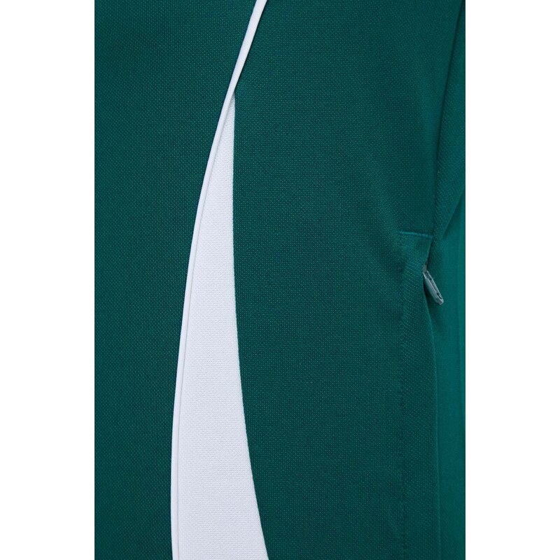 adidas Performance edzős pulóver Tiro 24 zöld, nyomott mintás, IR9499