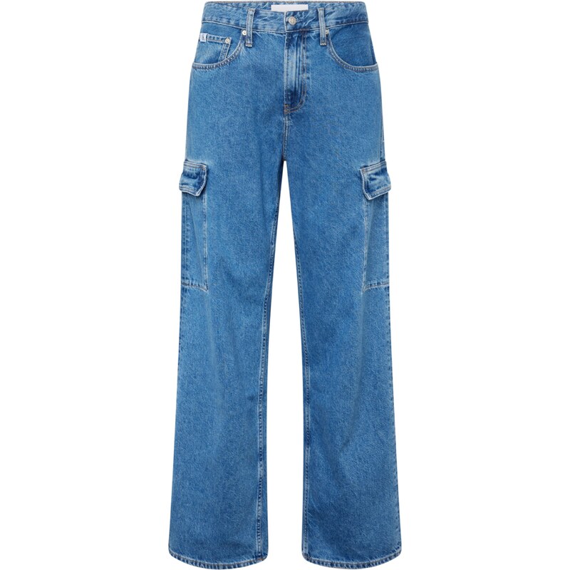 Calvin Klein Jeans Cargo farmer '90`s' kék farmer