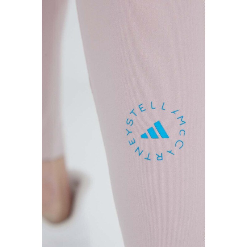 adidas by Stella McCartney edzős legging TruePurpose Optime rózsaszín, sima, IR9643