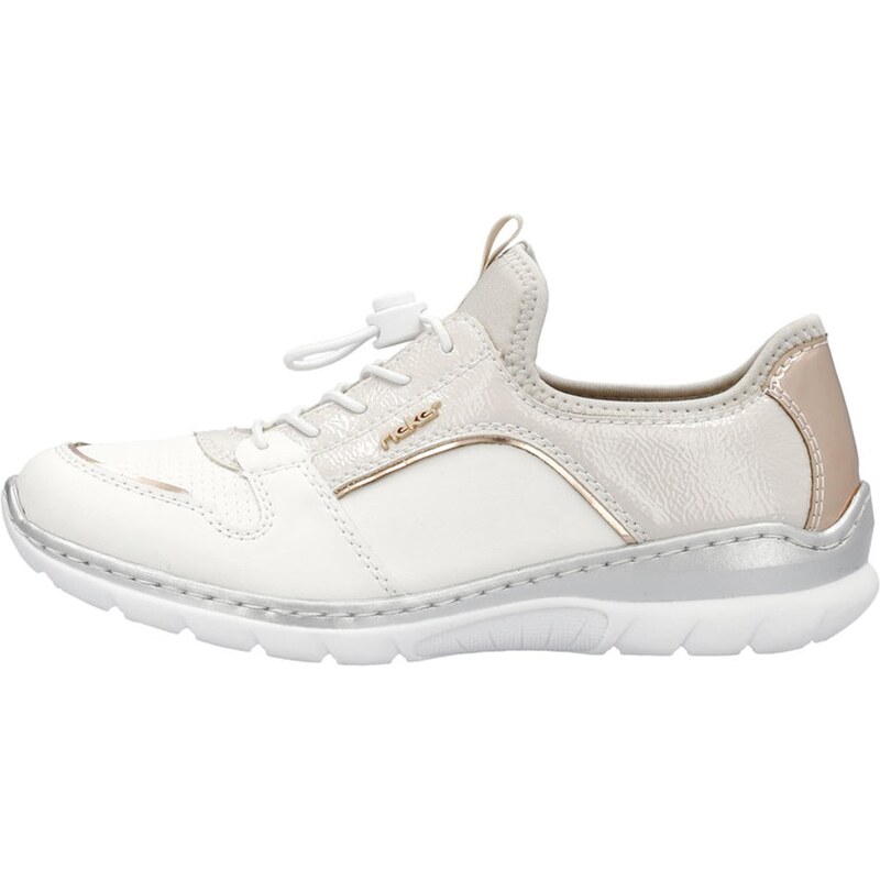 Rieker Belebújós cipők fehér / piszkosfehér