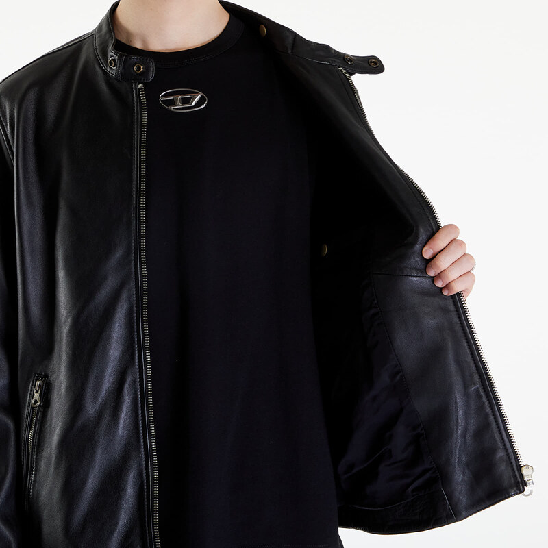 Férfi kabát Diesel L-Metalo Jacket Black