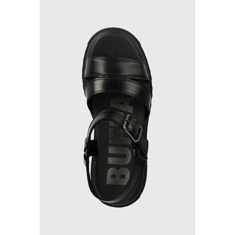 Buffalo szandál Aspha Ts Sandal fekete, női, platformos, 1602188.BLK