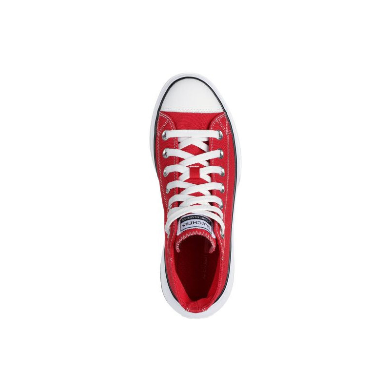 Skechers piros magasszárú fűzős platform tornacipő Cordova Classic