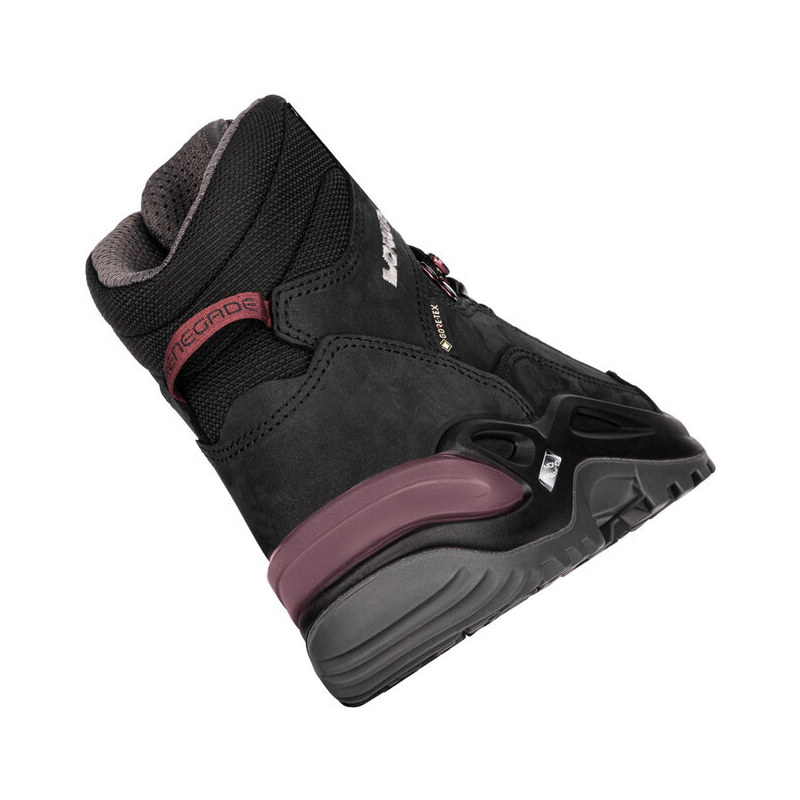 Lowa Renegade GTX Mid Ls trekking cipő, fekete/prune
