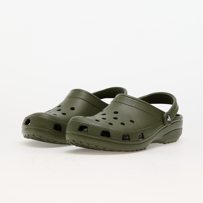Papucsok Crocs Classic Army Green, uniszex