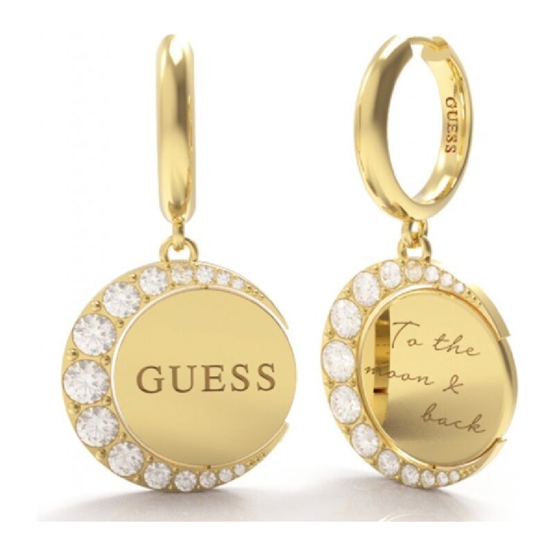 Fülbevaló GUESS GUESS Moon Phases JUBE01192JWYGT