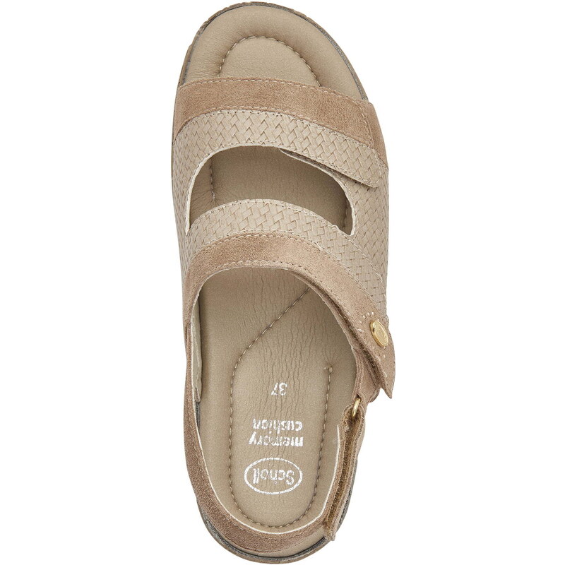 NARCISO - Sandali oro rosa con tacco alto e cinturino