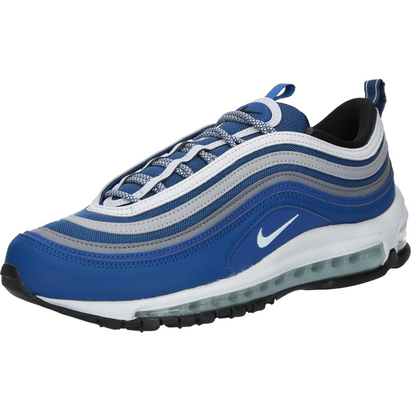 Nike Sportswear Rövid szárú sportcipők 'Air Max 97' kék / szürke / világosszürke / fehér