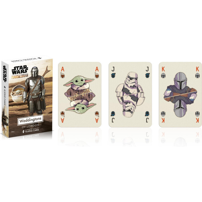 WADDINGTONS NO. 1 Baby Yoda kártyajáték angol nyelvű