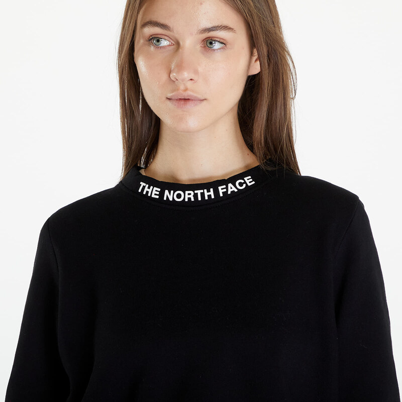 Női kapucnis pulóver The North Face Zumu Crewneck Sweatshirt TNF Black