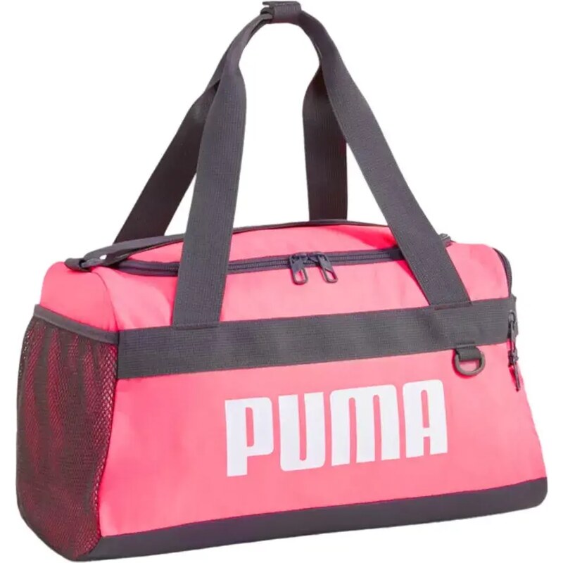 41 cm hosszú pink oldalzsebes Puma utazótáska