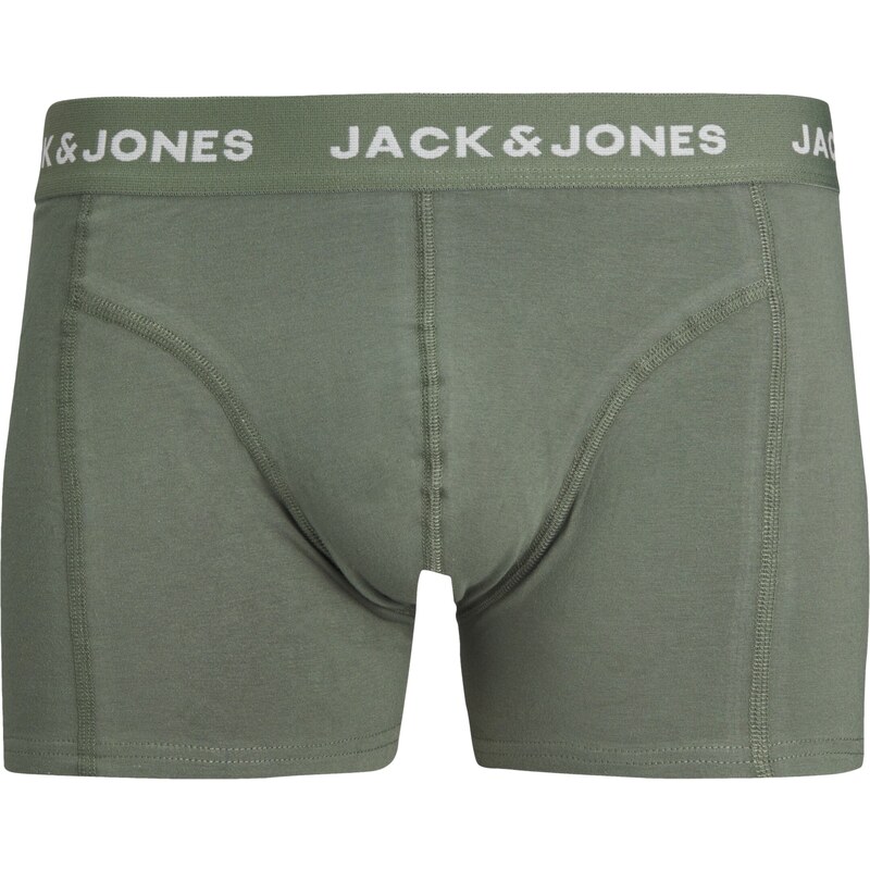 JACK & JONES Boxeralsók 'Dan' sárga / világosszürke / zöld / fekete