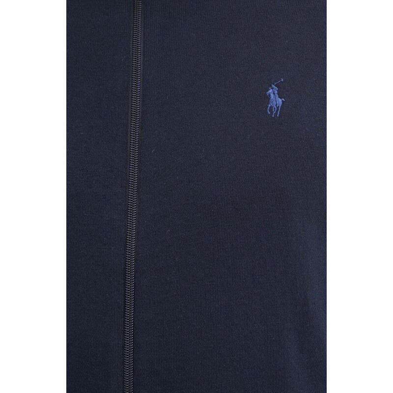 Polo Ralph Lauren pamut kardigán sötétkék, 710899206