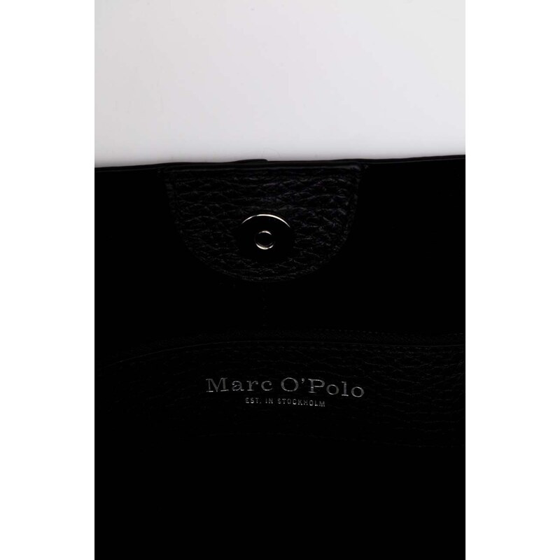 Marc O'Polo bőr táska fekete