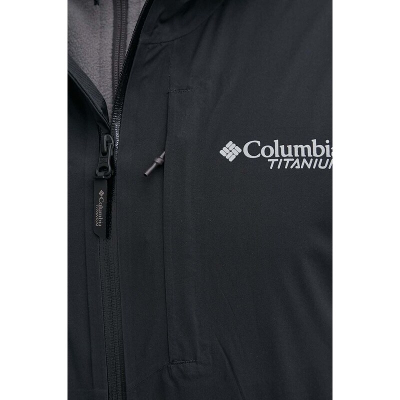 Columbia szabadidős kabát Ampli-Dry II fekete, 2071061