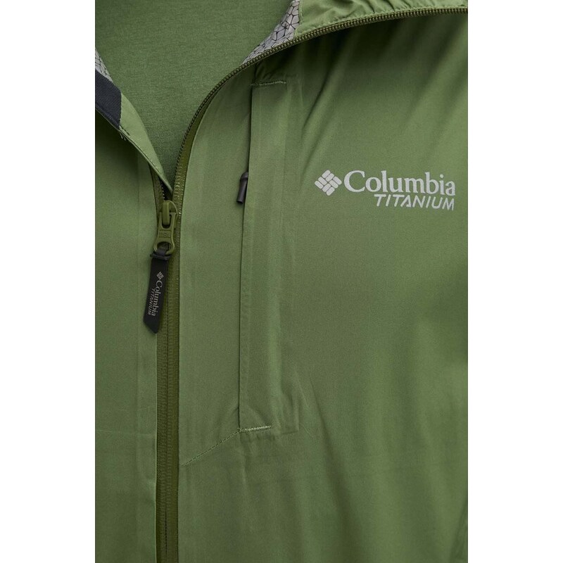 Columbia szabadidős kabát Ampli-Dry II zöld, 2071061