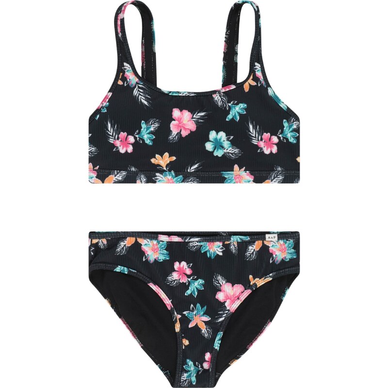 Abercrombie & Fitch Bikini jáde / sárgabarack / rózsaszín / fekete