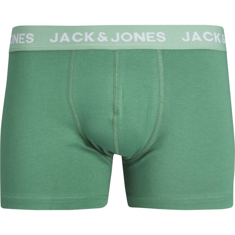 JACK & JONES Boxeralsók 'LARRY' királykék / szürke / smaragd / narancs / gránátalma