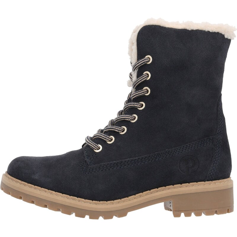 Palado Fűzős rövid szárú csizmák 'Olib' tengerészkék