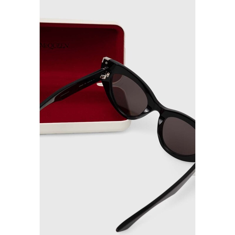 Alexander McQueen napszemüveg fekete, női, AM0442S