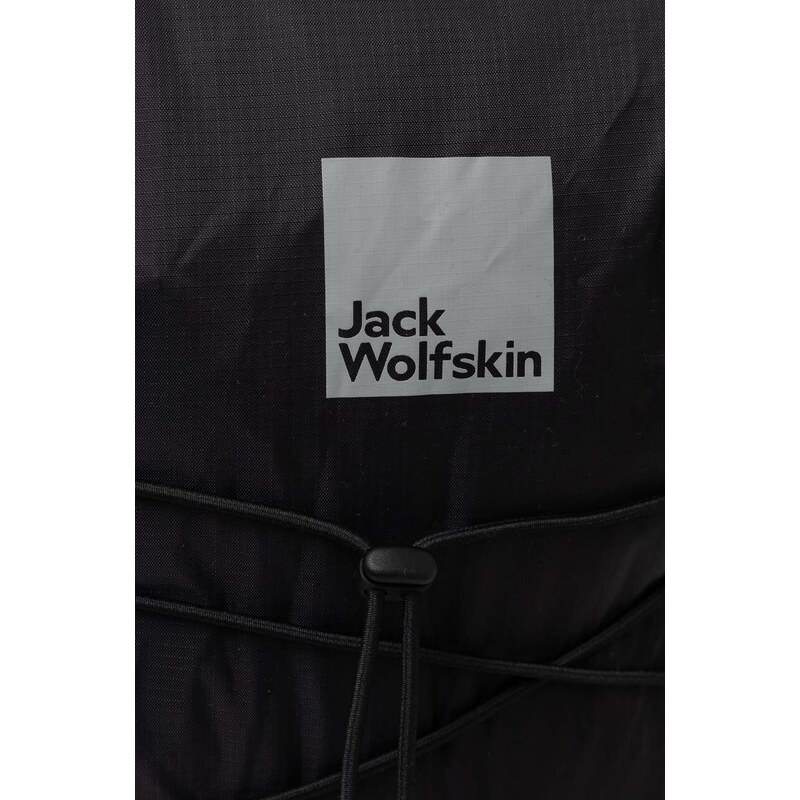 Jack Wolfskin hátizsák Wandermood Packable 24 fekete, nagy, sima