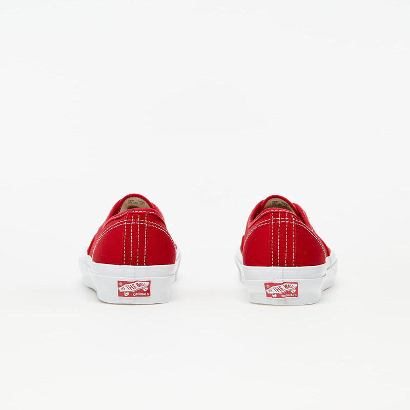 alacsony szárú sneakerek Vans Vault OG Authentic LX (Canvas) Red/ True White, uniszex
