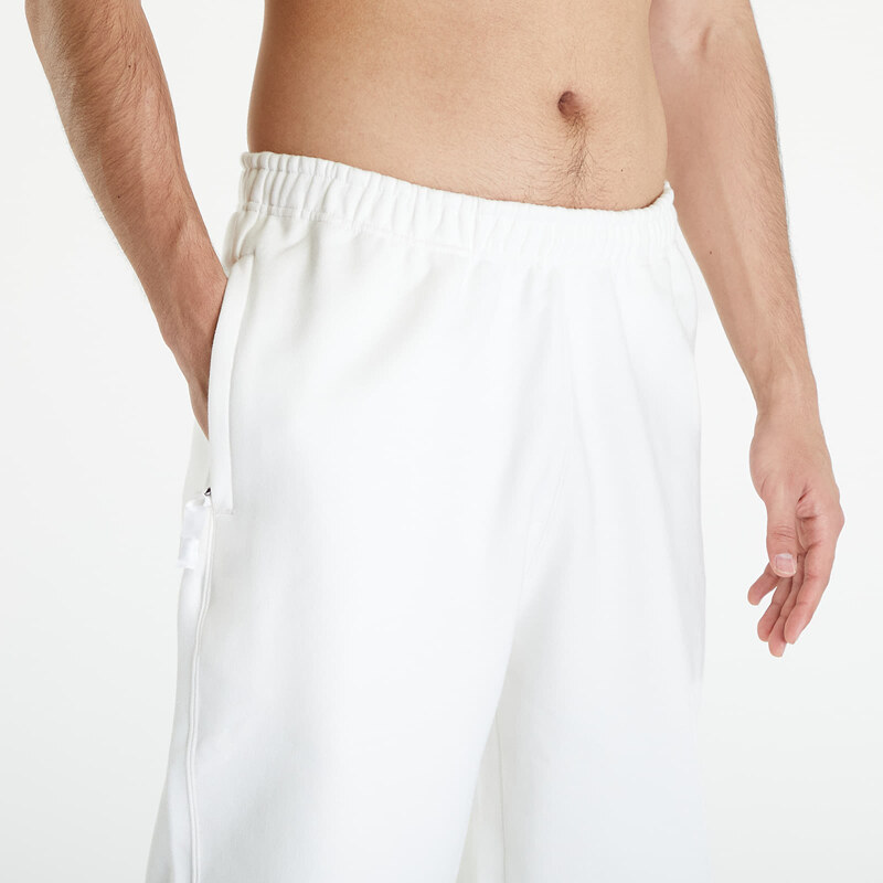 Férfi melegítőnadrágok Nike Solo Swoosh Men's Fleece Pants Sail/ White