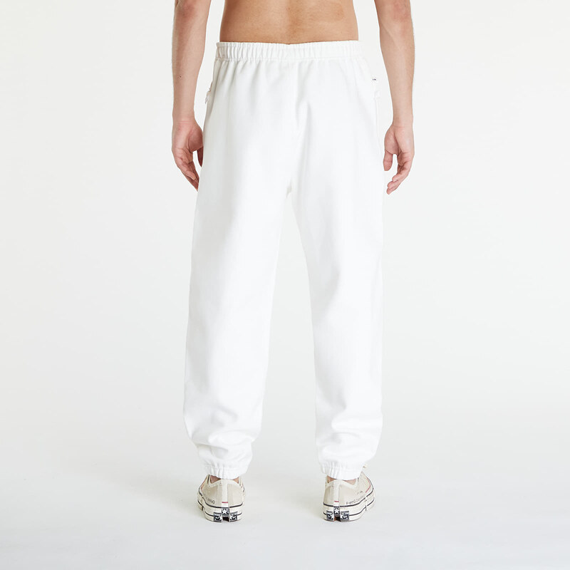 Férfi melegítőnadrágok Nike Solo Swoosh Men's Fleece Pants Sail/ White