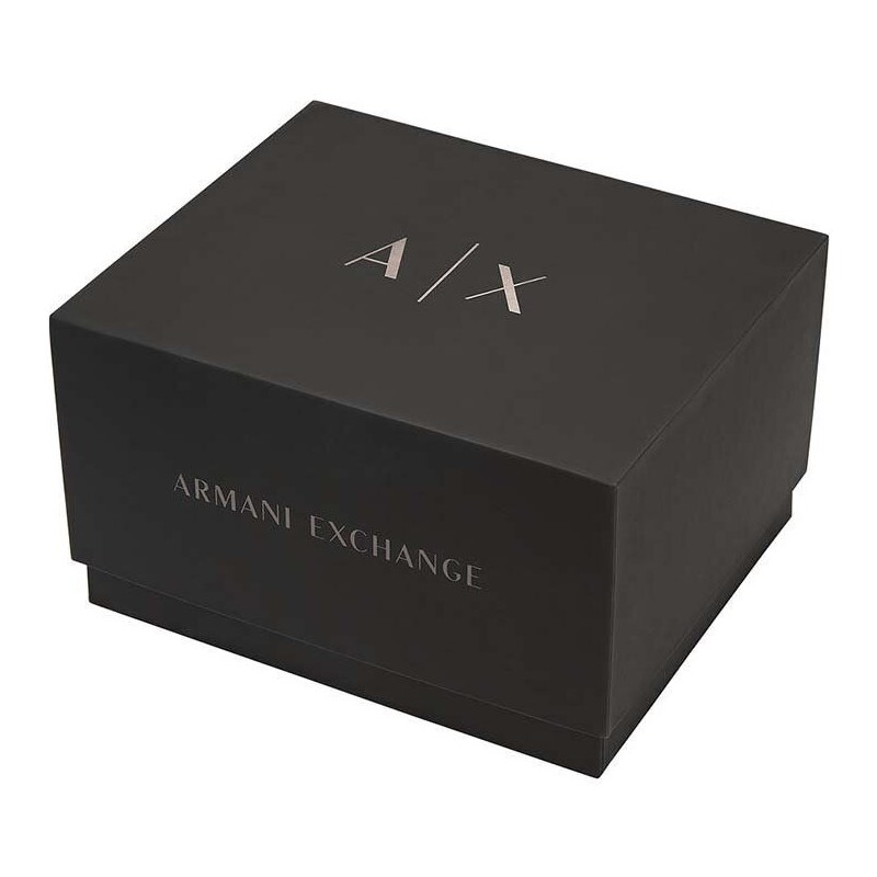 Armani Exchange karóra és karkötő fekete