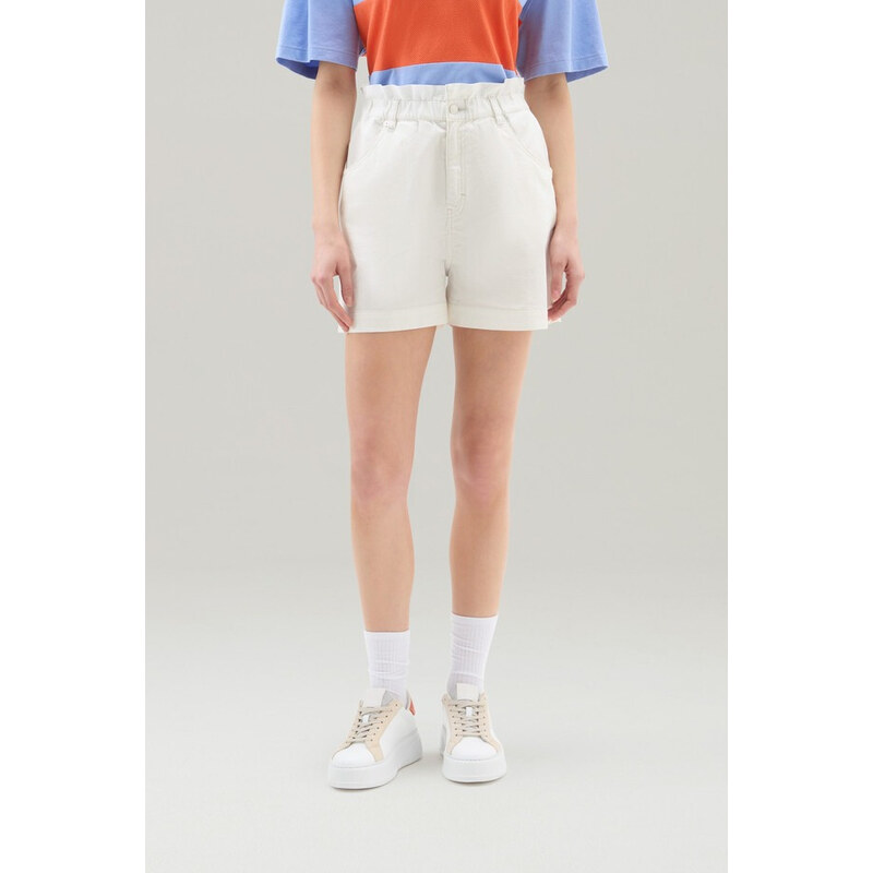 RÖVIDNADRÁG WOOLRICH COTTON TWILL SHORT