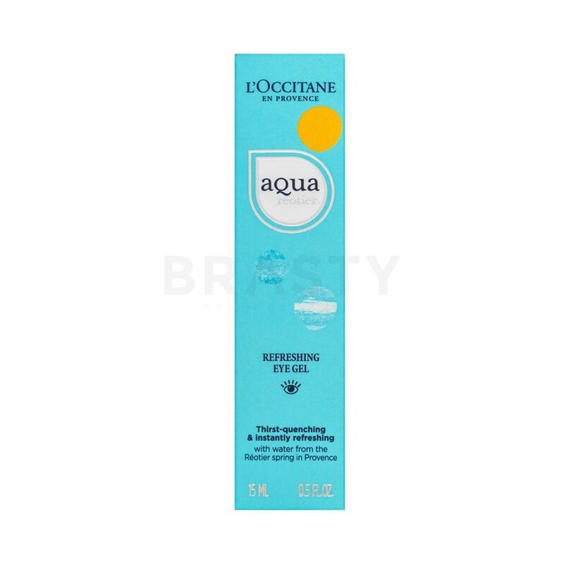 L'Occitane Aqua Réotier frissítő szemgél Refreshing Eye Gel 15 ml