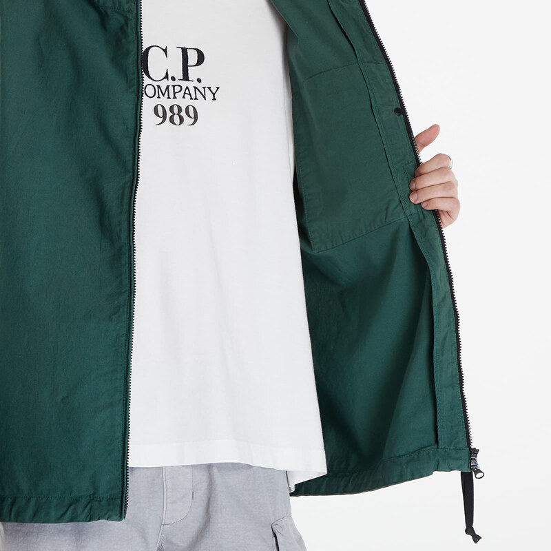 Férfi kabát C.P. Company Ottoman Long Sleeve Jacket Duck Green